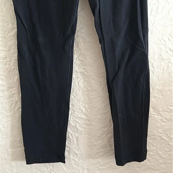 Aerie Offline Real Me Xtra 7/8ths High Rise Crossover Waistband Black Leggings M - Picture 3 of 6